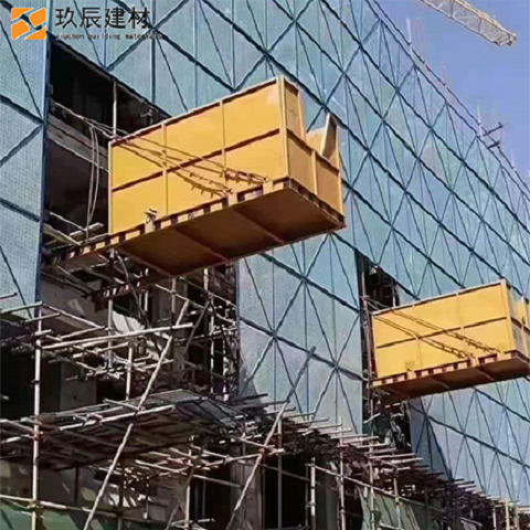 悬挑式卸料平台实拍